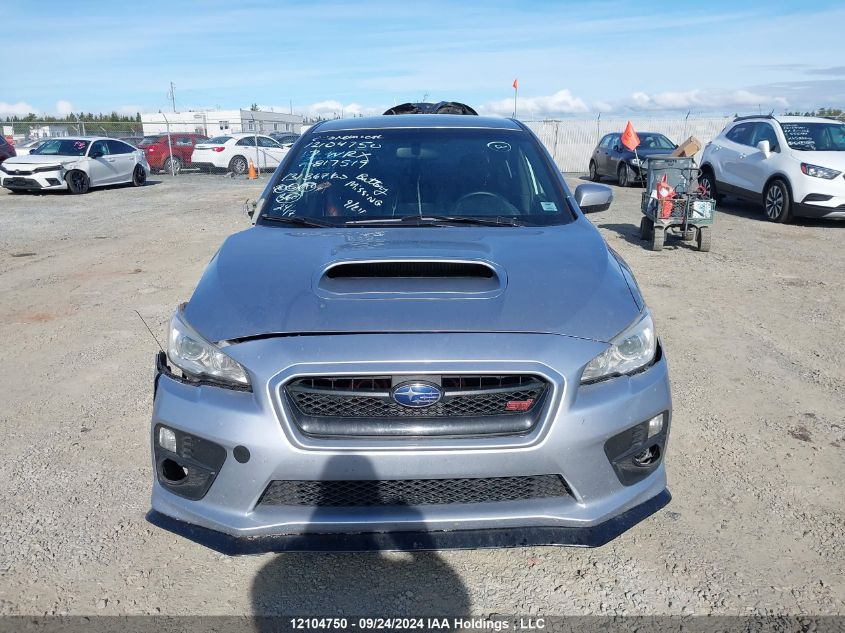 2017 Subaru Wrx Sti VIN: JF1VA2P67H9817519 Lot: 12104750