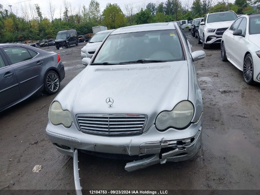 2003 Mercedes-Benz C 320 Sport VIN: WDBRF84J93F369687 Lot: 12104753