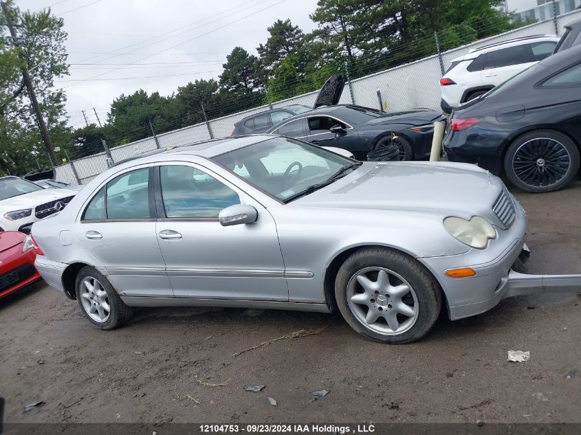2003 Mercedes-Benz C 320 Sport VIN: WDBRF84J93F369687 Lot: 12104753