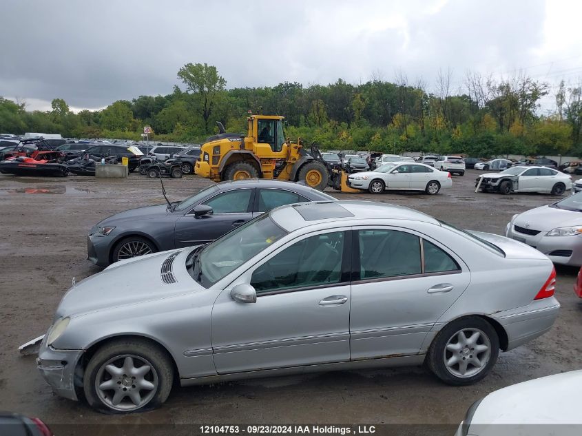 2003 Mercedes-Benz C 320 Sport VIN: WDBRF84J93F369687 Lot: 12104753