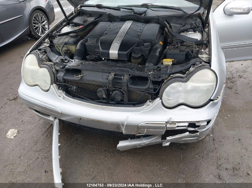 2003 Mercedes-Benz C 320 Sport VIN: WDBRF84J93F369687 Lot: 12104753