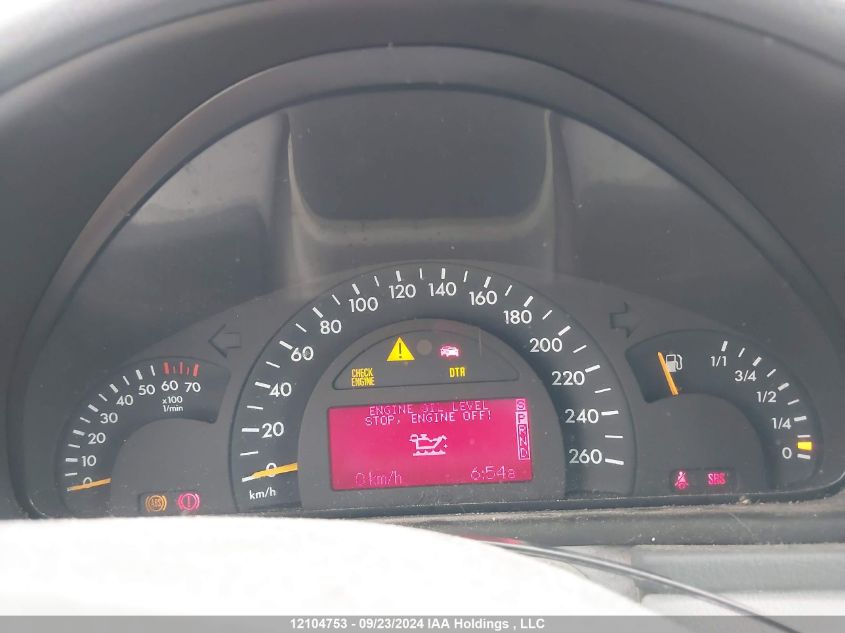 2003 Mercedes-Benz C 320 Sport VIN: WDBRF84J93F369687 Lot: 12104753