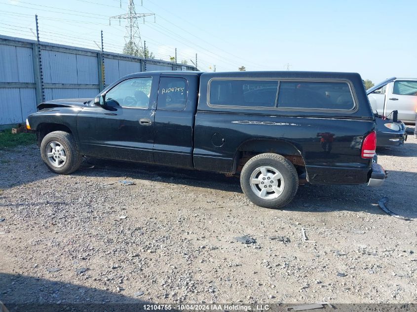 2002 Dodge Dakota VIN: 1B7GL32X52S656378 Lot: 12104755