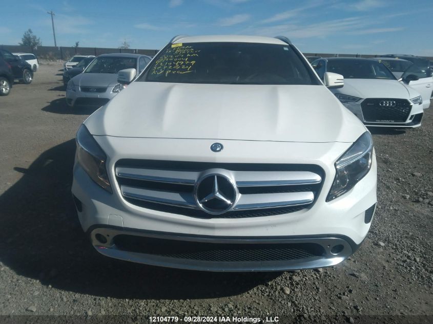 2015 Mercedes-Benz Gla 250 VIN: WDCTG4GB5FJ170004 Lot: 12104779