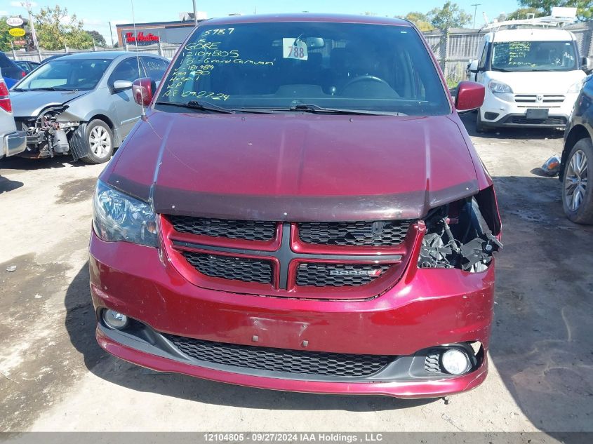 2018 Dodge Grand Caravan Gt VIN: 2C4RDGEG3JR181984 Lot: 12104805