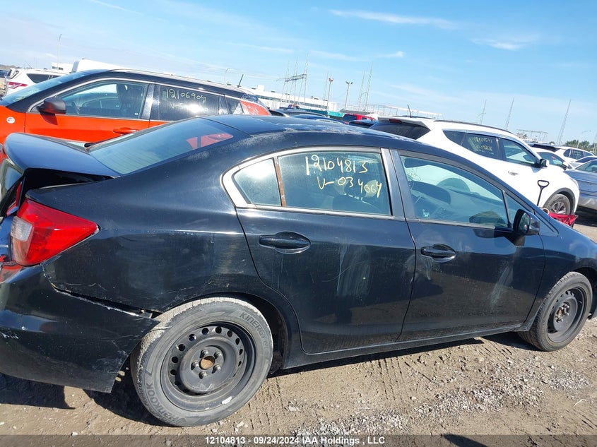 2012 Honda Civic VIN: 2HGFB2E40CH034064 Lot: 12104813