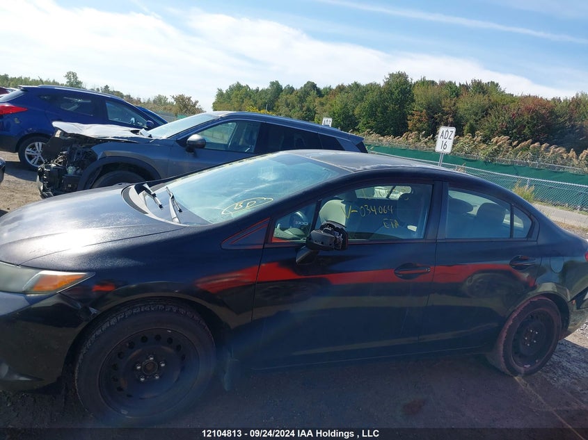 2012 Honda Civic VIN: 2HGFB2E40CH034064 Lot: 12104813