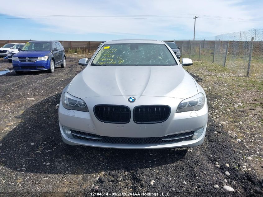 2011 BMW 5 Series VIN: WBAFU7C59BC777208 Lot: 12104814