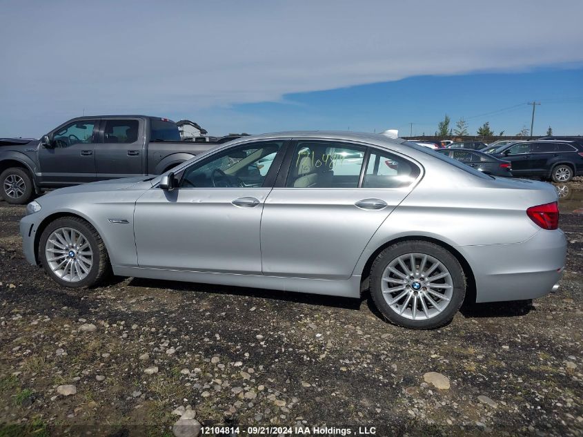 2011 BMW 5 Series VIN: WBAFU7C59BC777208 Lot: 12104814