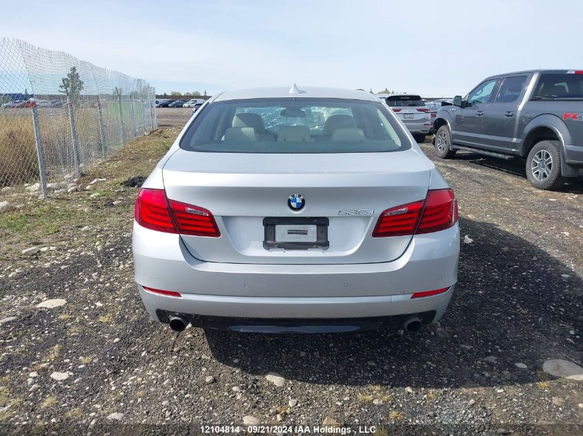 2011 BMW 5 Series VIN: WBAFU7C59BC777208 Lot: 12104814