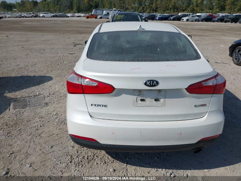 KNAFX4A86E5176222 2014 Kia Forte