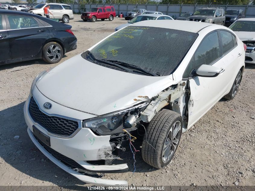 KNAFX4A86E5176222 2014 Kia Forte