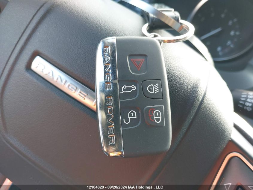 2019 Land Rover Range Rover Evoque VIN: SALVD2RXXKH325869 Lot: 12104829