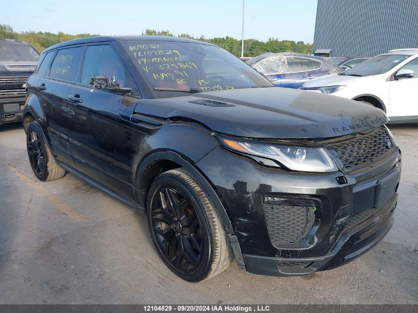 2019 Land Rover Range Rover Evoque VIN: SALVD2RXXKH325869 Lot: 12104829