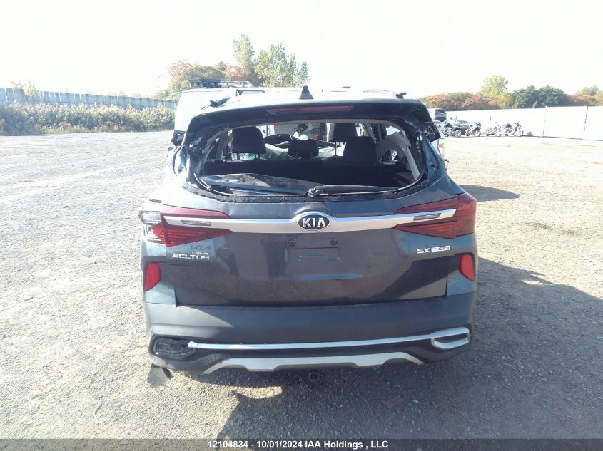 2021 Kia Seltos VIN: KNDETCA21M7063166 Lot: 12104834