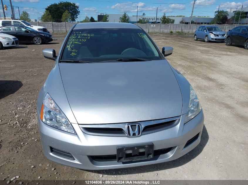 2006 Honda Accord Sdn VIN: 1HGCM56186A810334 Lot: 12104836