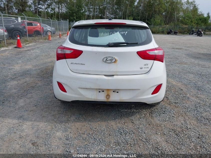 2013 Hyundai Elantra Gt VIN: KMHD25LE7DU026590 Lot: 12104844