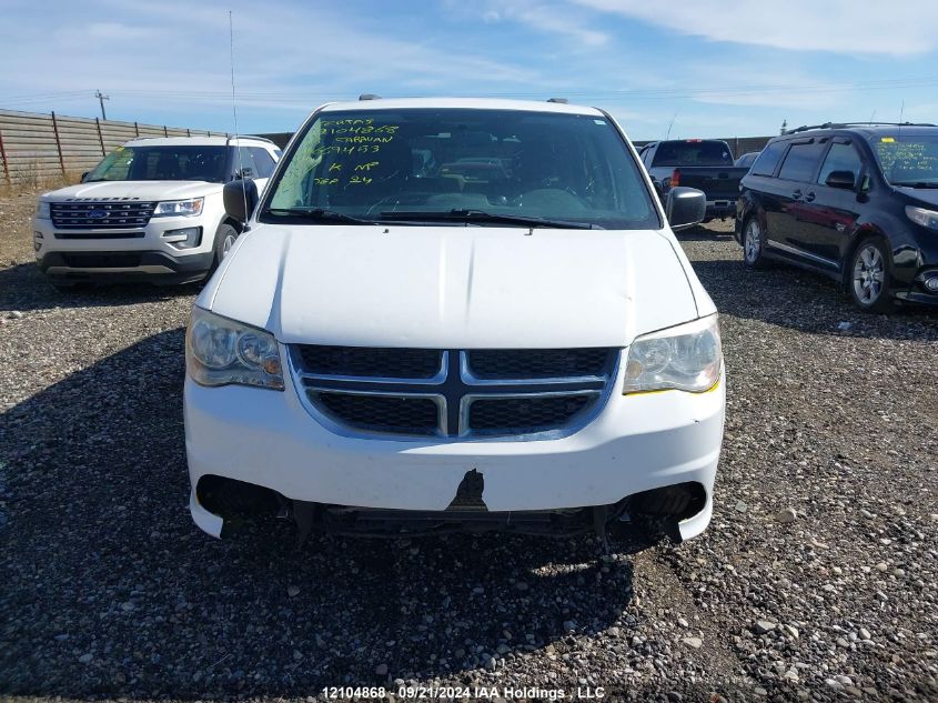 2013 Dodge Grand Caravan Se VIN: 2C4RDGBG1DR669453 Lot: 12104868