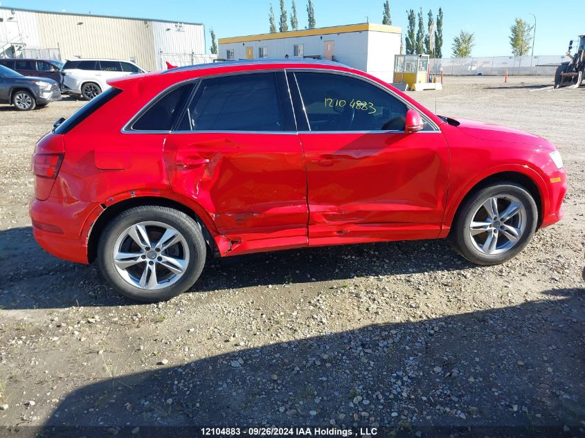 2016 Audi Q3 VIN: WA1JFCFSXGR001864 Lot: 12104883