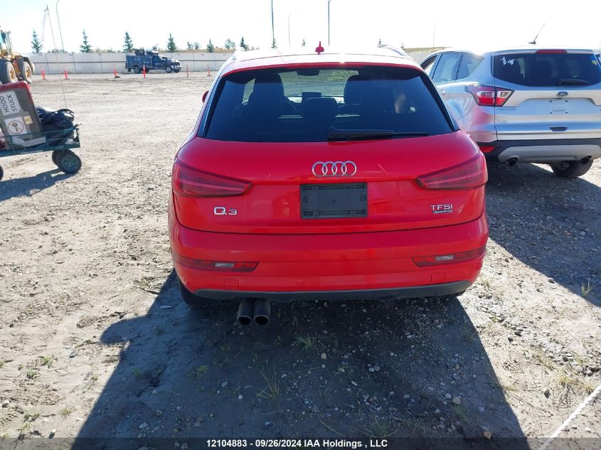 2016 Audi Q3 VIN: WA1JFCFSXGR001864 Lot: 12104883