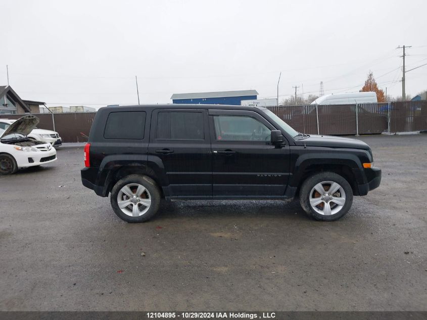 2013 Jeep Patriot VIN: 1C4NJRAB4DD114394 Lot: 12104895