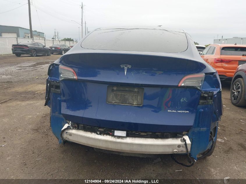 5YJYGDEEXMF085804 2021 Tesla Model Y