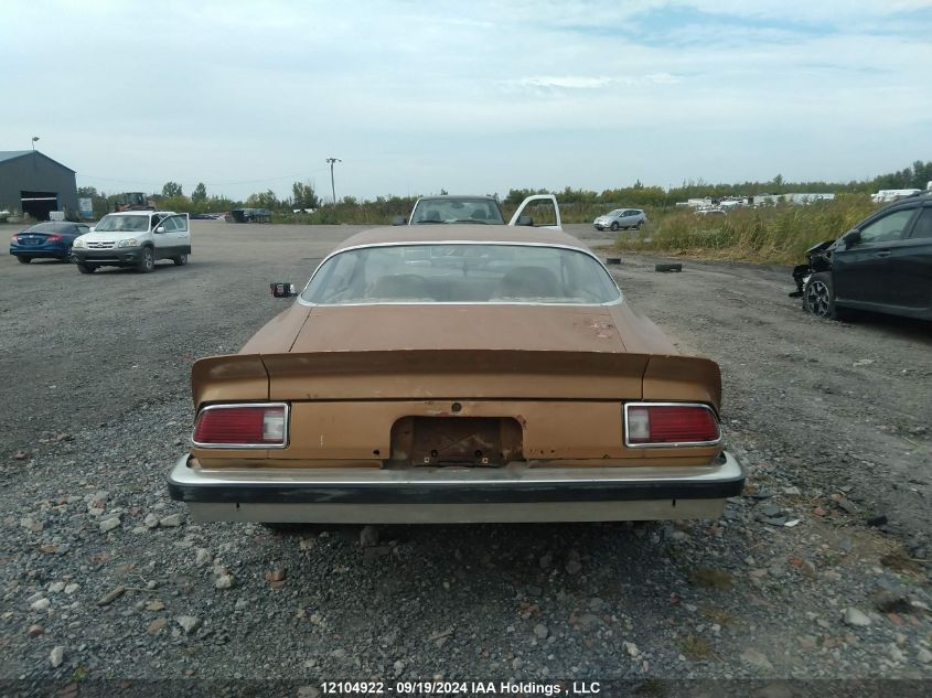 1977 Chevrolet Camaro VIN: 1Q87V7N558832 Lot: 12104922