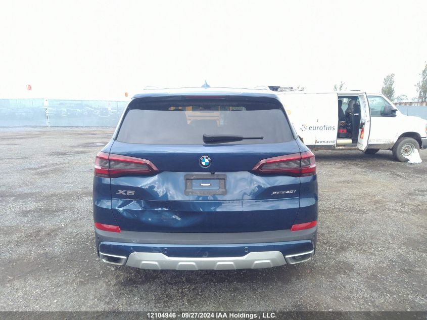 2022 BMW X5 VIN: 5UXCR6C05N9M00025 Lot: 12104946