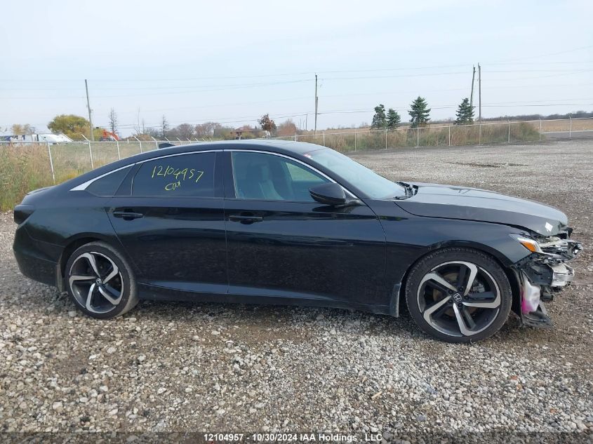 2019 Honda Accord Sedan VIN: 1HGCV1F38KA800579 Lot: 12104957