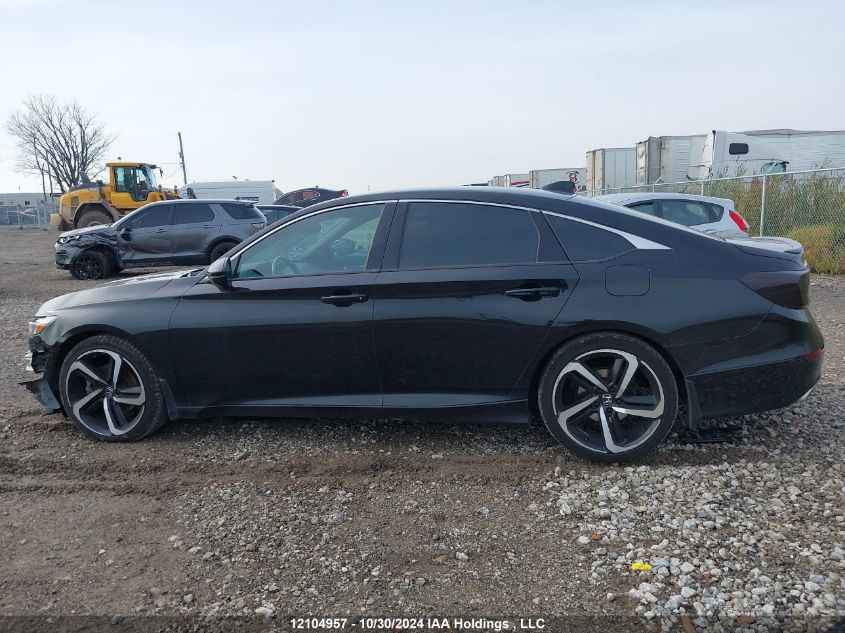 2019 Honda Accord Sedan VIN: 1HGCV1F38KA800579 Lot: 12104957