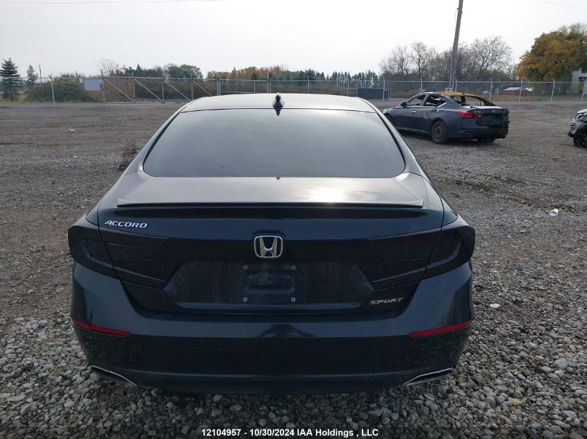 2019 Honda Accord Sedan VIN: 1HGCV1F38KA800579 Lot: 12104957