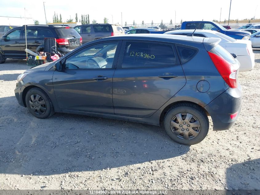 2013 Hyundai Accent Gls/Gs VIN: KMHCT5AE1DU064148 Lot: 12104960
