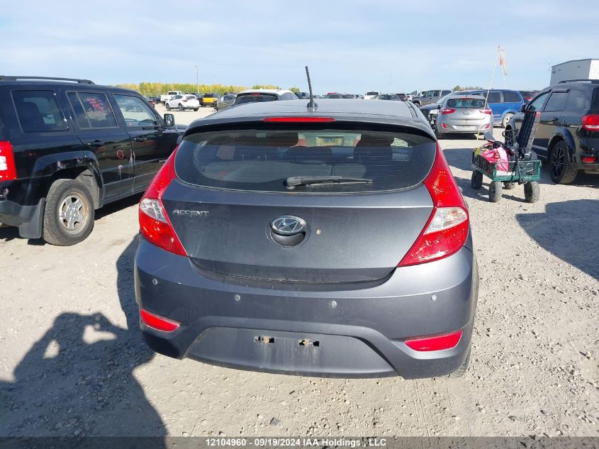 2013 Hyundai Accent Gls/Gs VIN: KMHCT5AE1DU064148 Lot: 12104960