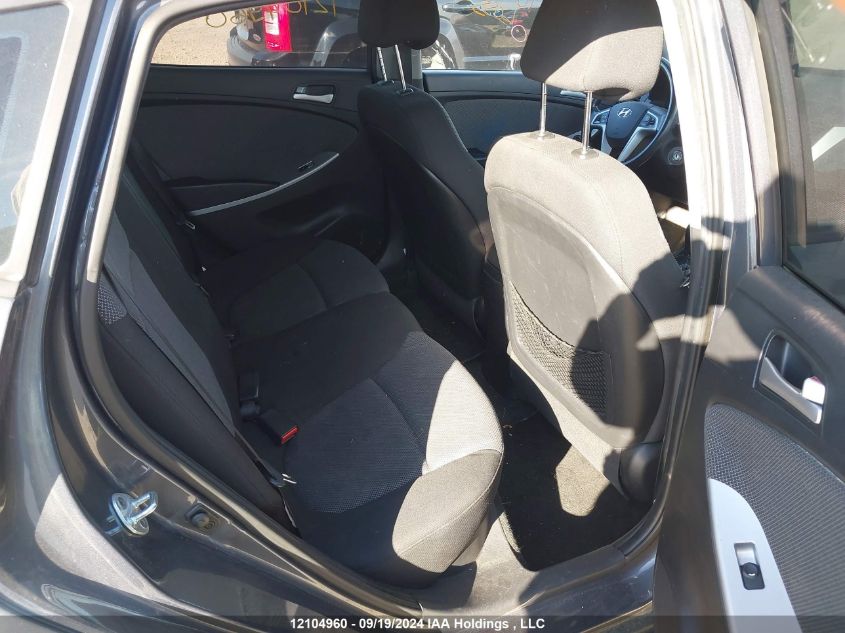 2013 Hyundai Accent Gls/Gs VIN: KMHCT5AE1DU064148 Lot: 12104960