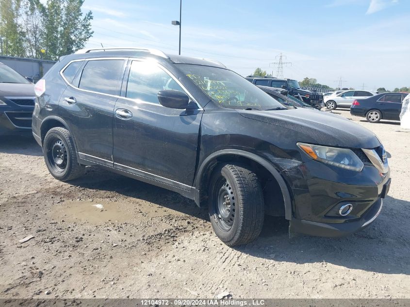 2016 Nissan Rogue S/Sl/Sv VIN: 5N1AT2MT7GC836730 Lot: 12104972