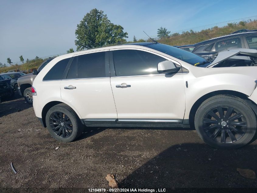 2011 Lincoln Mkx VIN: 2LMDJ8JK3BBJ10670 Lot: 12104979