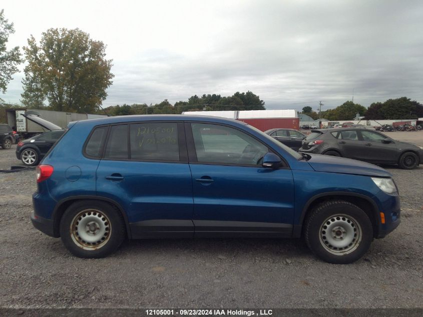 2009 Volkswagen Tiguan VIN: WVGCV75N09W002090 Lot: 12105001