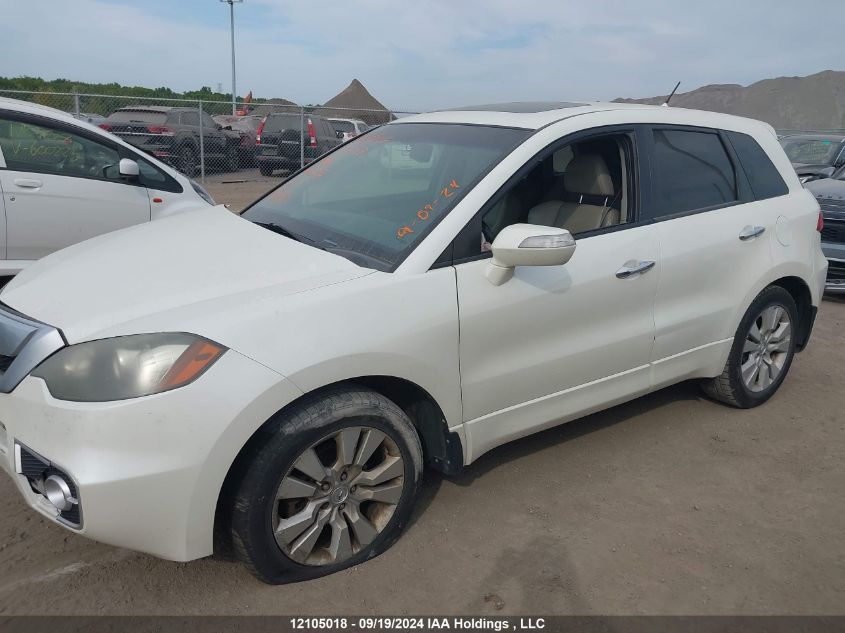 2011 Acura Rdx VIN: 5J8TB1H28BA800238 Lot: 12105018