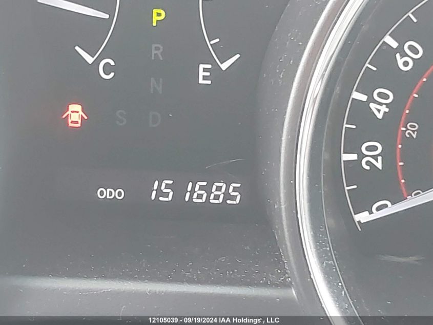 2013 Toyota Highlander Plus/Se VIN: 5TDBK3EH2DS186789 Lot: 12105039