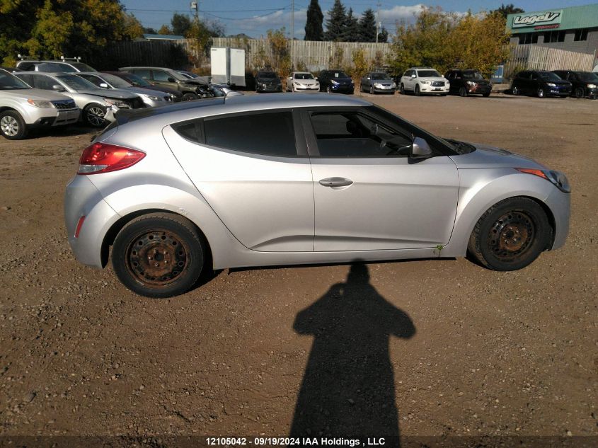 2013 Hyundai Veloster VIN: KMHTC6AD9DU128403 Lot: 12105042