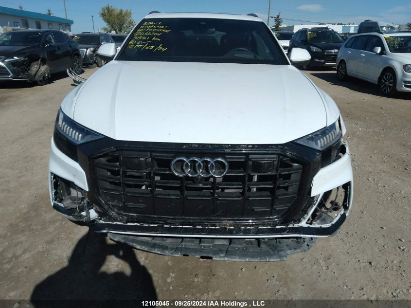 2022 Audi Q8 Prestige S-Line VIN: WA1FVBF11ND033204 Lot: 12105045