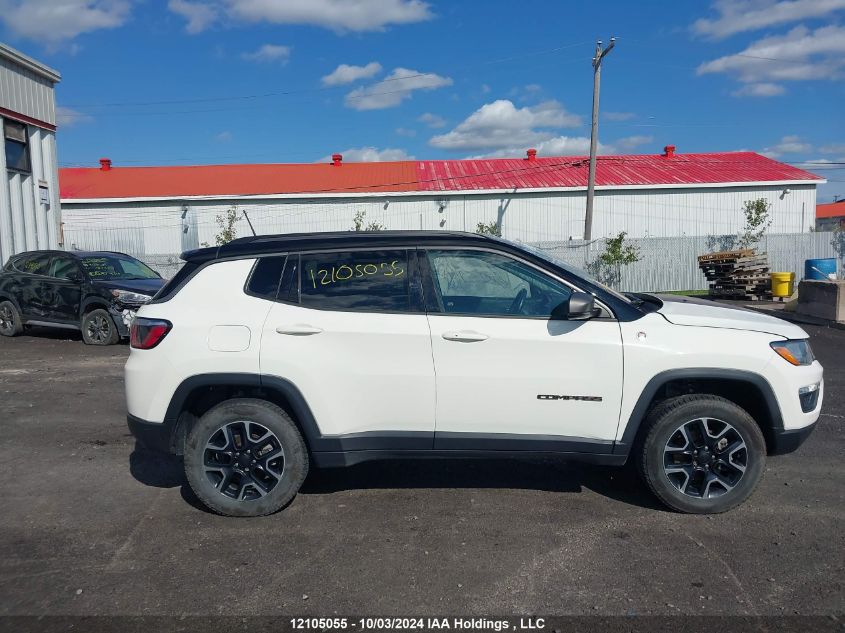 2019 Jeep Compass Trailhawk VIN: 3C4NJDDBXKT766670 Lot: 12105055