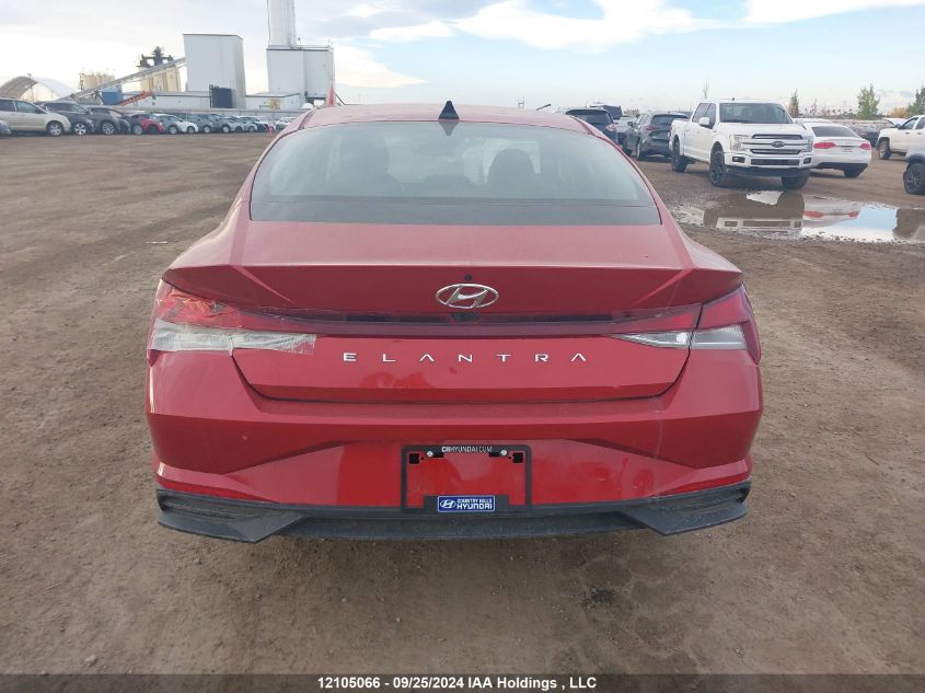 2021 Hyundai Elantra Sel VIN: KMHLM4AG5MU082631 Lot: 12105066