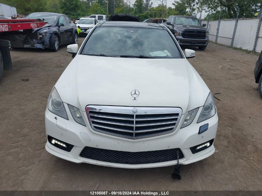 2010 Mercedes-Benz E-Class VIN: WDDHF8HB4AA087327 Lot: 12105087