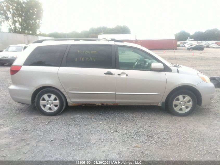 5TDZA23C54S187549 2004 Toyota Sienna Ce/Le