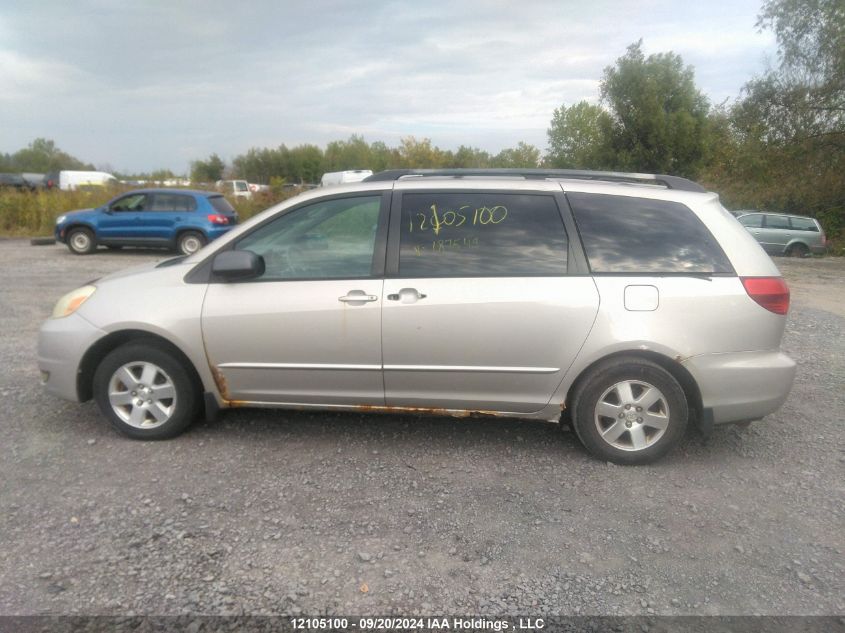 2004 Toyota Sienna Ce/Le VIN: 5TDZA23C54S187549 Lot: 12105100