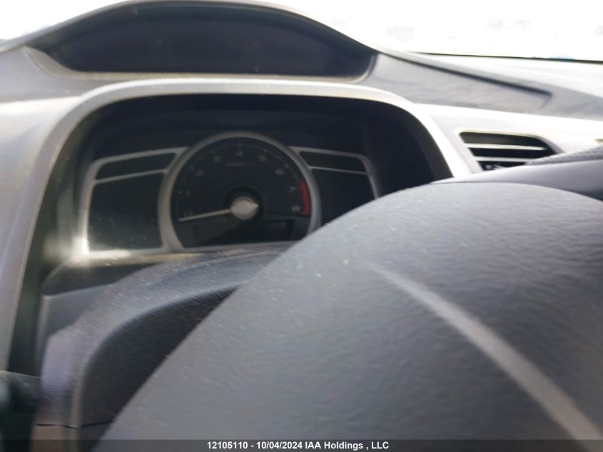 2008 Honda Civic Cpe VIN: 2HGFG11608H007442 Lot: 12105110