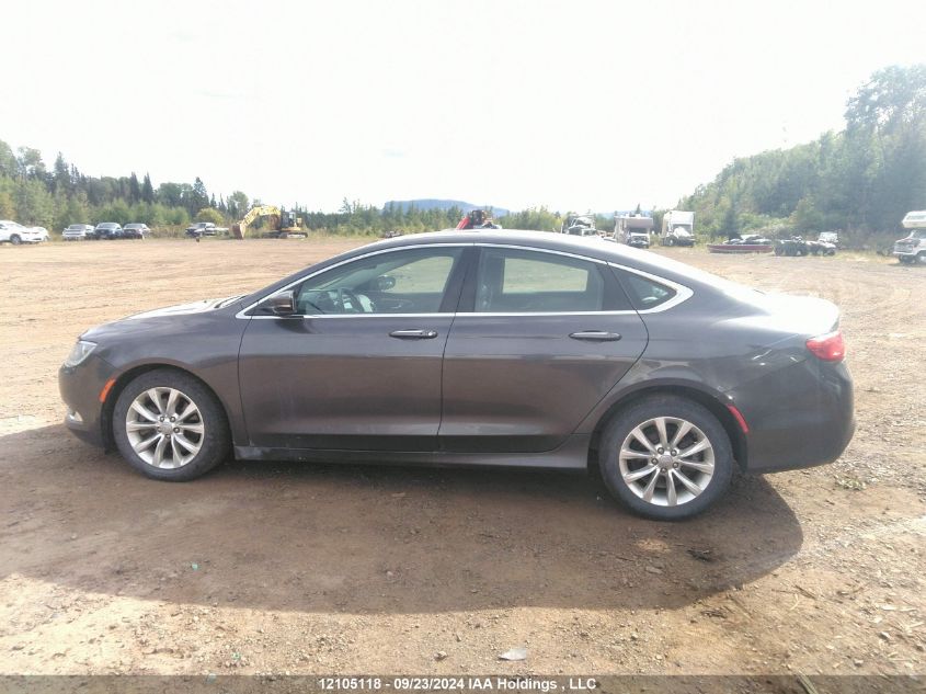 2015 Chrysler 200 C VIN: 1C3CCCCG0FN703659 Lot: 12105118