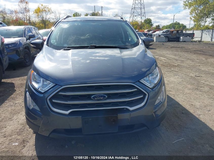 2020 Ford Ecosport Se VIN: MAJ3S2GE5LC357770 Lot: 12105120