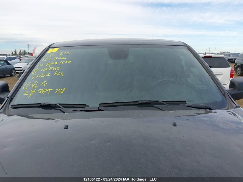 2022 Ram 1500 Classic Slt VIN: 1C6RR7LG5NS120880 Lot: 12105122